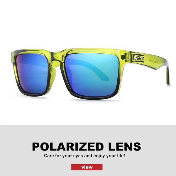 

sunglasses square mirror lens polarized men women retro green gradient sun glasses design travel sport goggles male uv400, White;black