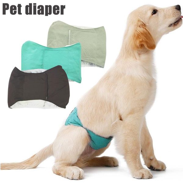 

dog apparel outdoor belt washable training nappies underwear physiological pants male dogs breathable reusable pet diaper sanitary urine pad