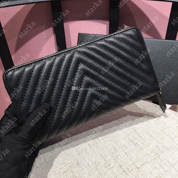 

classic designer wallet zipper wallet cards and coins famous leather purse card holder coin purse women wallet shopping