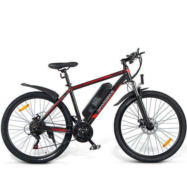 [ЕС stock] Sourbike Electric Bike Sy-26 Mountain Beachcle Beach MTB 10AH 350W36V Мотор 26 дюймов Ebike Открытый на велосипеде для взрослых велосипедов Нет налога