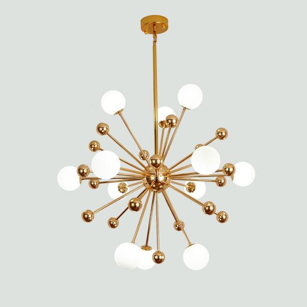 

modern pendant lights led gold ac90-261v luminaire suspendu globe clear glass shade hanging lights luminaria pendente foyer