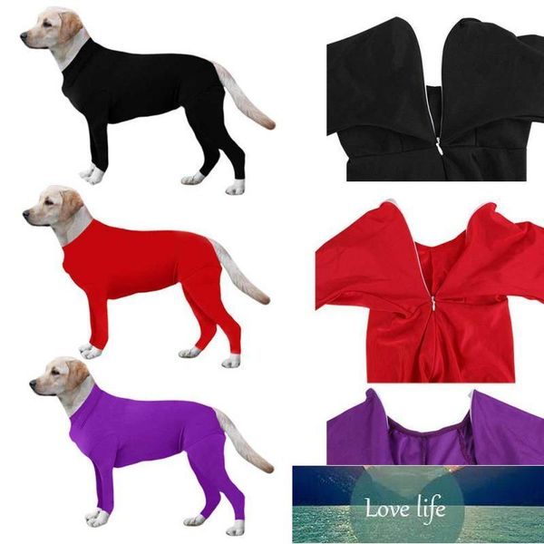 Köpek Giyim Giyim Operasyon Koruma Kollu Bodysuit Tulum A01 Fabrika Fiyat Uzman Tasarım Kalitesi Son Tarzı Orijinal Durum