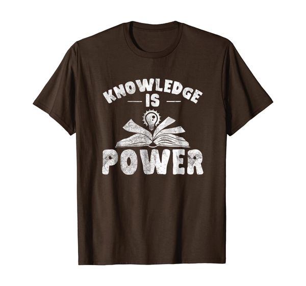 

Knowledge is Power, Reading T Shirt, Reading Power Tee, Mainly pictures