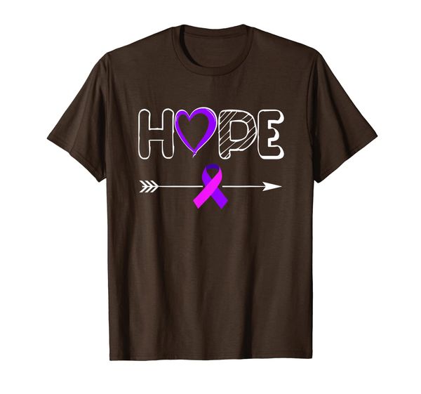 

HOPE ITP Purple Ribbon Immune thrombocytopenia Platelets T-Shirt, Mainly pictures