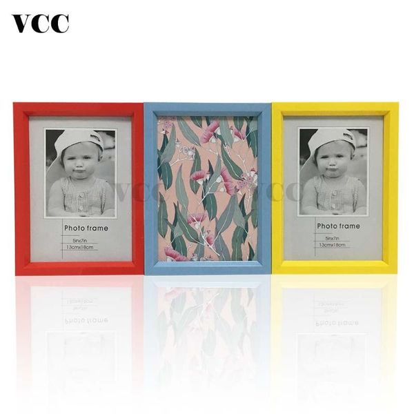 

frames and mouldings deskplastic po frame children picture pleix glass inside red yellow blue classic minimalist 9x13 13x18cm vcc