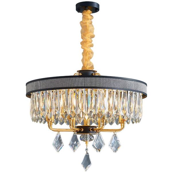 

chandeliers led e14 postmodern little diamond hanging crystal pendant ceiling chandelier suspension light fixture lustre lamp living room