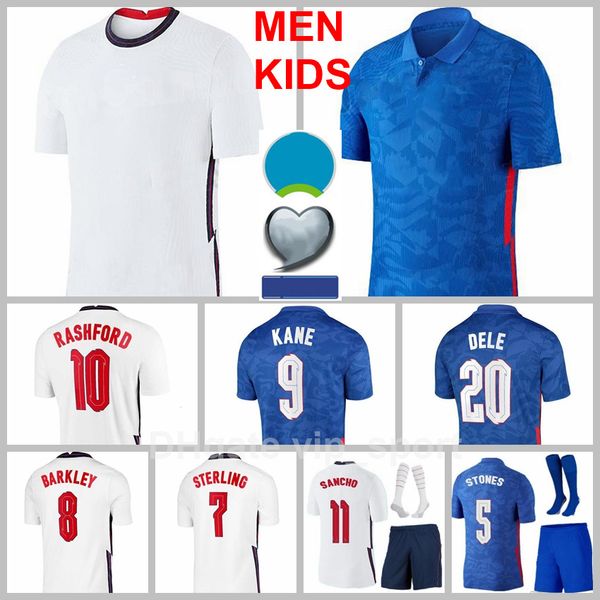 

euro cup national team men kids 7 raheem sterling jersey soccer 9 harry kane 20 marcus rashford jadon sancho barkley mount chilwell walker d, Black;yellow