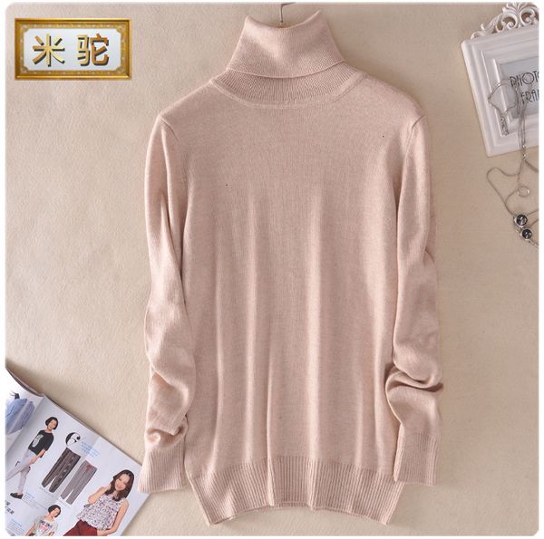

new turtleneck 2021 sweater women autumn winter basic warm cashmere jersey jumper female sueter mujer knitted high collar sq9k, White;black
