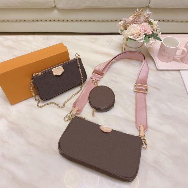 

quality shoulder high bag fashion ladies 2021 bag combination crossbody shopping new three-piece iccml