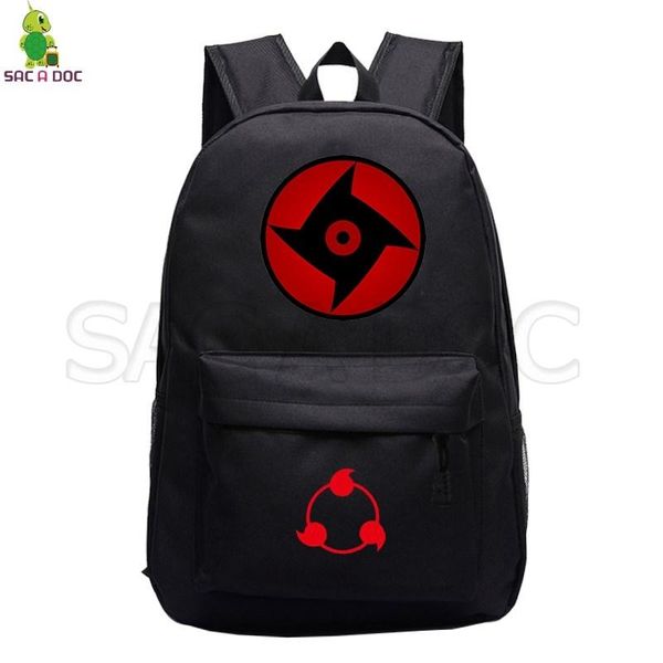 

backpack naruto uchiha clan sasuke school bags for teenage girls boys sharingan akatsuki lapcasual travel rucksack