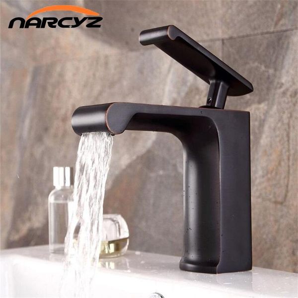 

bathroom sink faucets narcyz solid style black bronze faucet luxury painted brass and cold basin tap b533