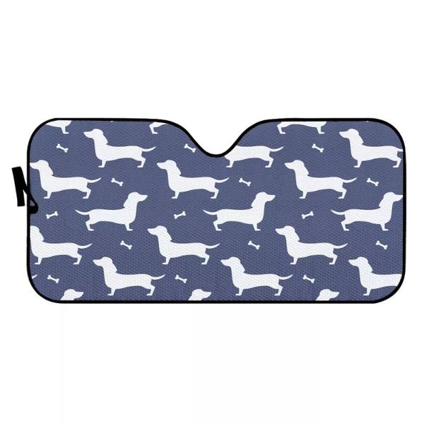 

car sunshade pinup angel dog doggie doggy fashion design for windshield eyes vehicle accessories sun shade