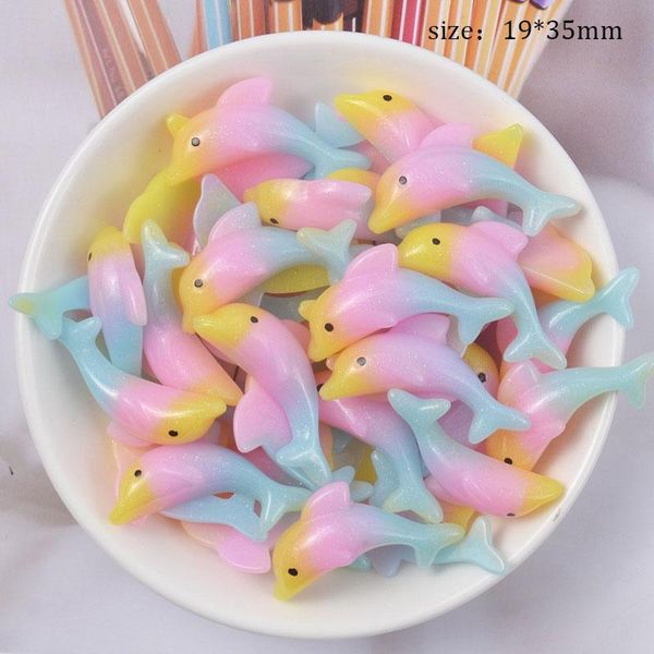 

party favor cartoon simulation dolphin happy birthday decor kids boys girls gifts favors children's hair diy material accessories