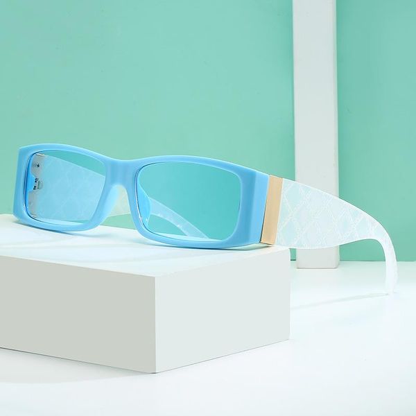 

sunglasses small frame for male and female uv protection trendy european american sunshade mirror, White;black