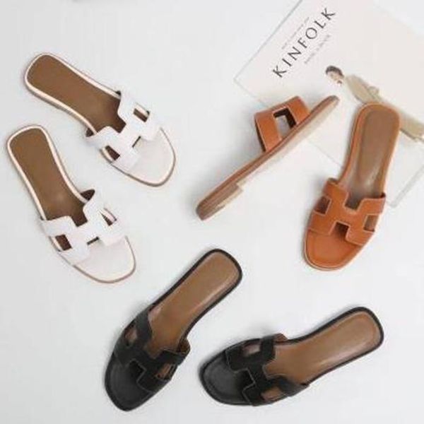 

summer women's shoes cowhide leather simple roman style lady fashion femmen classic holiday drill flat sandals, Black