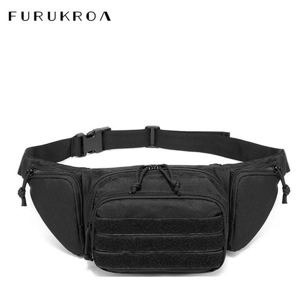 

stuff sacks tactical waist bag military outdoor sports chest concealed gun carry pouch hunting camping fanny pack tool x788b