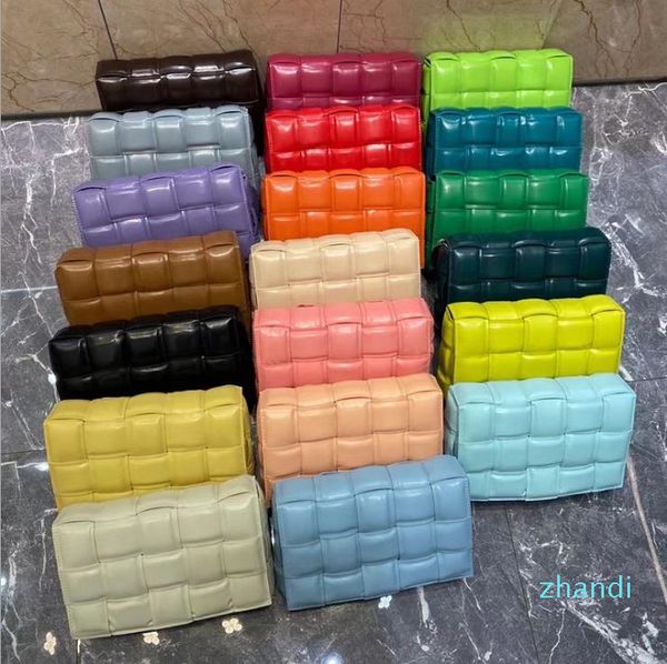 

handbag knitting lady shopping bags gold finish metal woven handbags women fashion classic wild crossbody 2021 ss ladies