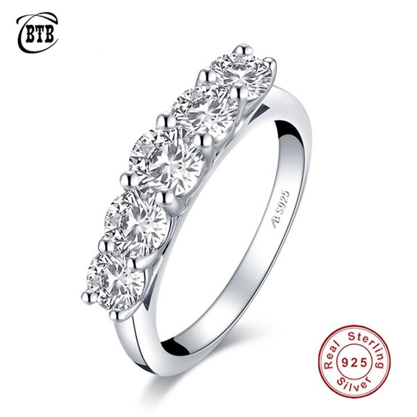 

design round d color created luxury wedding 925 sterling silver jewelry wholesale 220309, Slivery;golden