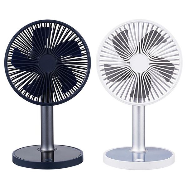

table mini fan rotation 4 speed usb with led for home office electric fans