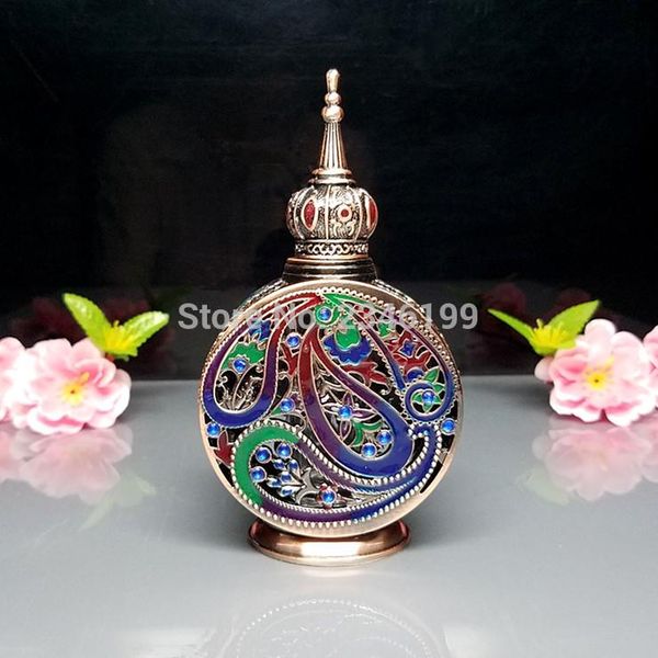 

12ml 10pcs glass crystal essential oil dropper bottle pigment perfume container vials portable empty cosmetic packaging