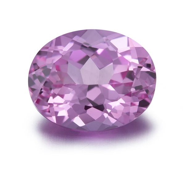 

other lab created pink sapphire oval czochralski method 7#