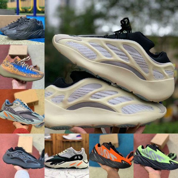

2021 new 700 kanye west running shoes vanta 700 v3 alvah azael 3m reflective 380 mist alien luxury mens designer sneakers sd124