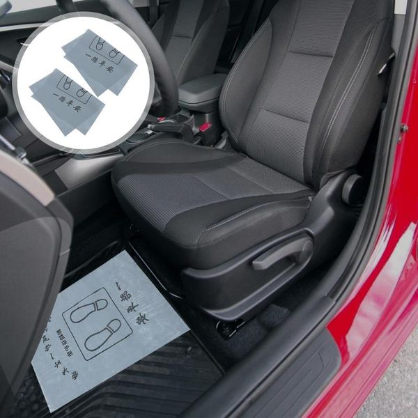 

carpets 20pcs auto interior non-woven carpet disposable car floor mat waterproof