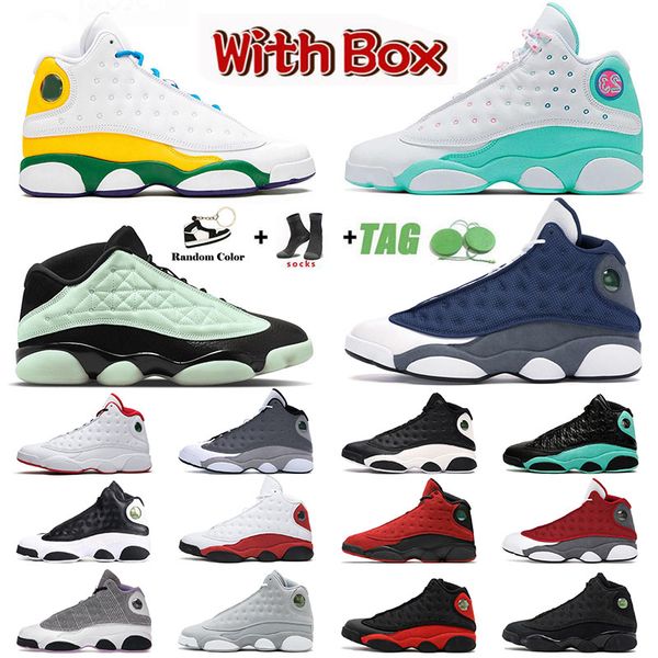 

womens mens jumpman 13 13s xiii basketball shoes authentic singles day low trainers designer hyper royal houndstooth black cat obsidian