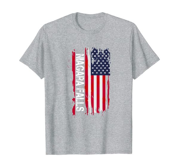 

niagara falls gift souvenir shirt t-shirt, White;black