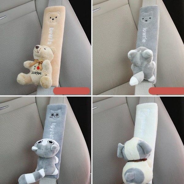 

cute animal car seat belt pads universal car seat shoulder strap pad cushion cover belt protector safety cover