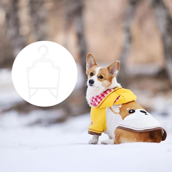 

hangers & racks 10pcs dog clothes pp storage pet apparel supplies
