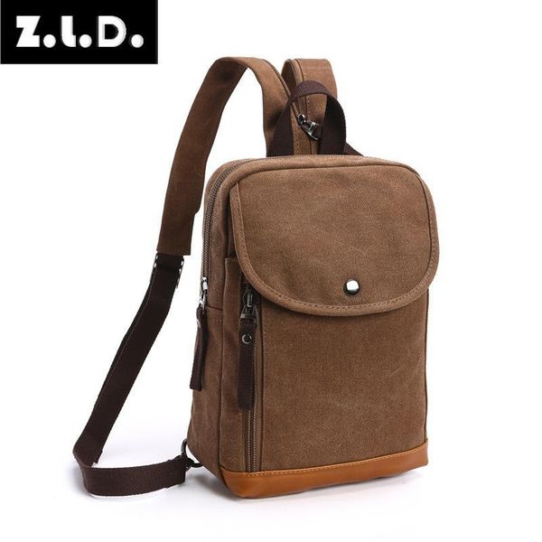 

backpack z.l.d.2021 casual canvas men's bag fashion women's womens