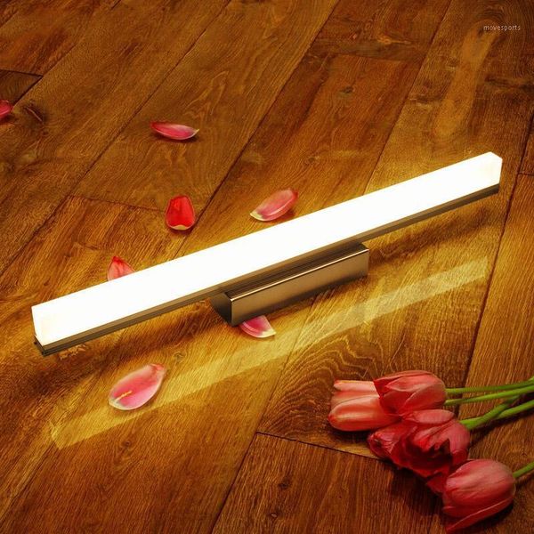 

wall lamp aluminium led mirror front light 39-49cm 9w/12w bathroom waterproof cosmetic lights simple indoor lighting lamps1