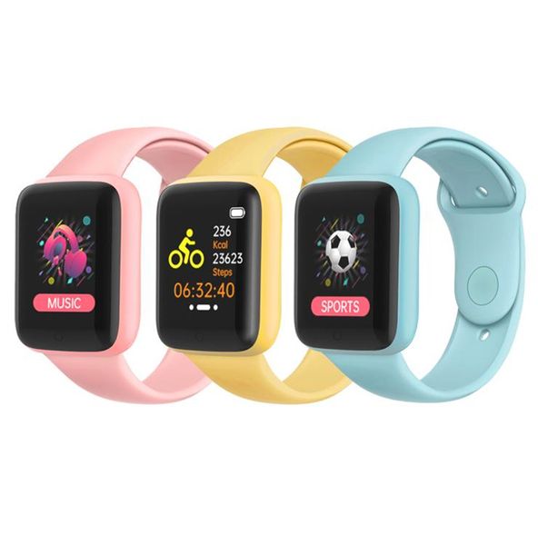 

macaron y68 smart watch reloj inteligente bracelet d20 upgrade sport fitness tracker monitor heart rate wristband d20s smartwatch bluetooth