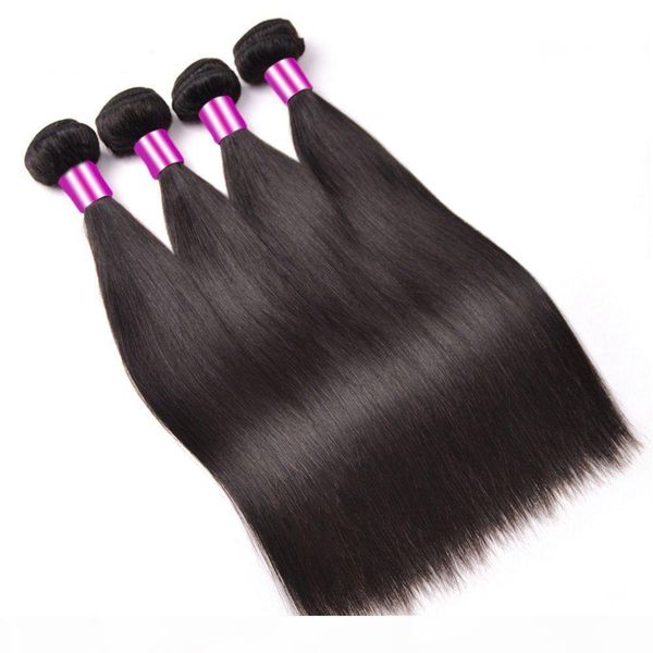 

unprocessed human hair wholesale peruvian virgin straight wave hair bundles,120g one piece & 3pcs lot, ing, Black