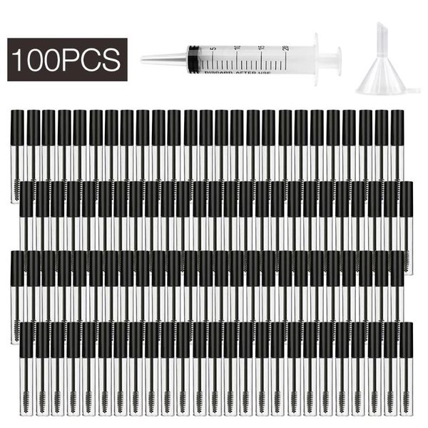 

storage bottles & jars 50/100pcs 10ml empty cosmetic containers eyelash tube mascara cream vial container fashion refillable makeup tools