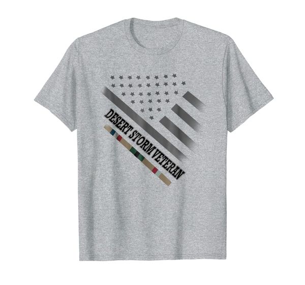 

desert storm veterans tshirt, White;black