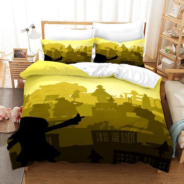 

bedding sets little nightmares set single twin full  king size bed kid's kid bedroom duvetcover 006