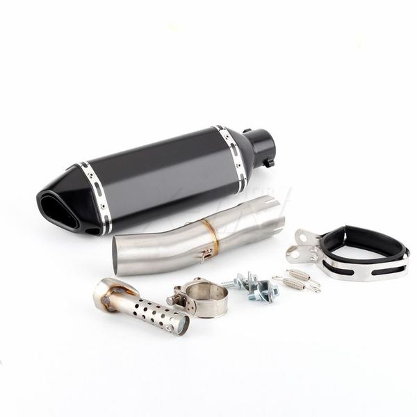 

motorcycle exhaust system for street triple 675 / r 2013-2021 13-17 escape slip-on with mid link pipe