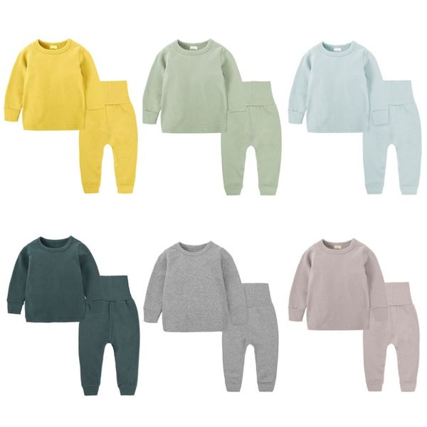 Девушки одежда Pajamas набор подростков мальчики пижамы набор наборов для детей костюм детская одежда для одежды 9-14 лет Loungewear