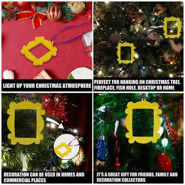 

decorative objects & figurines frame friendship gifts friends tv show hanging decor for xmas tree to enhance festival atmosphere christmas o