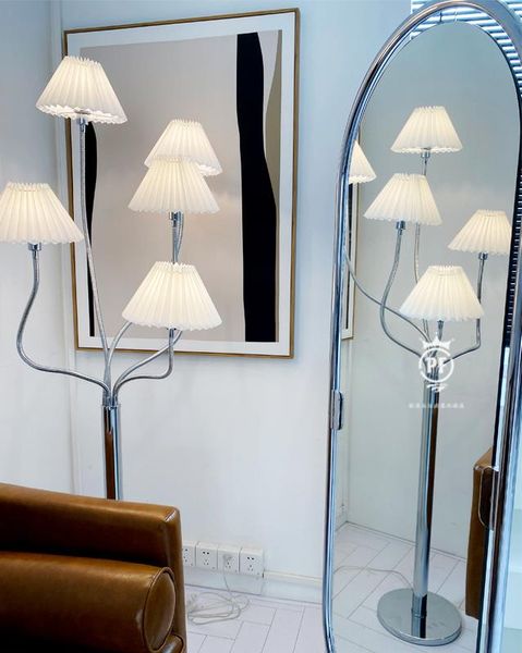 

nordic led floor lamp modern tripod metal floor lamps for living room bedroom e27 stand light home room decoration light fixture