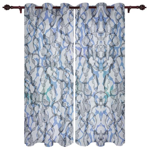 

translucent curtains retro texture valance window curtains living room bedroom
