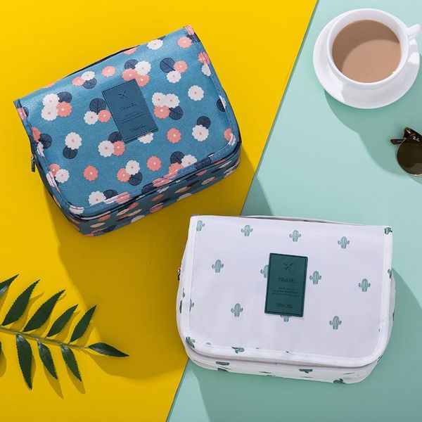 

storage bags women makeup travel cosmetic bag toiletries organizer waterproof neceser hanging bathroom wash