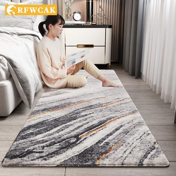 

carpets modern home decoration bedroom bedside carpet plush large area floor mats non-slip dust removal children's roomlongcarpet