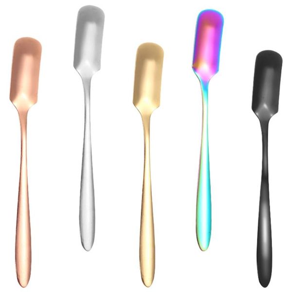 

spoons 5pcs staineless steel coffee spoon tea ice cream cake dessert