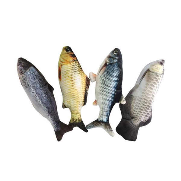 

cat toys jump fish toy power-driven jumping goldfish usb charge carp teaser for play gift