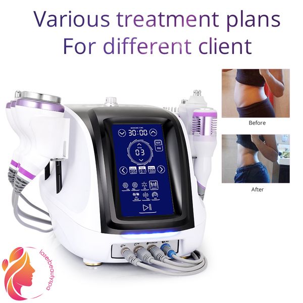 

8 in 1 ultrasonic cavitation machine body slimming and cequipment vacuum rf fat burner device