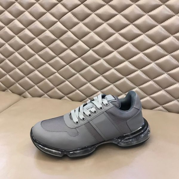 

new style men's shoes designer comfortable flat-bottom lace up brand classic luxury sneakers size 38-45, Red;white