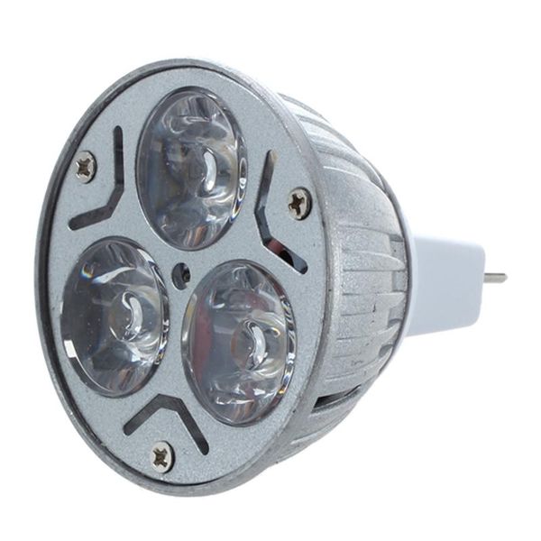 

aquariums lighting 3 led mr16 light lamp bulb warm white 3w ac/dc 12v